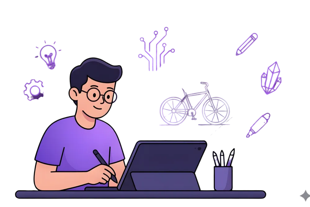 random object generator for drawing ideas and creativity